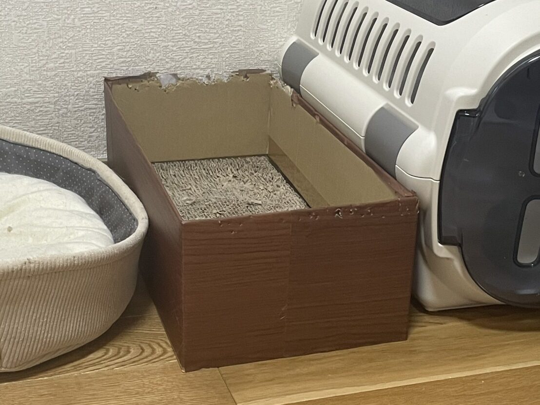 爪とぎ段ボールの画像